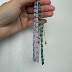 Crystal summer necklace