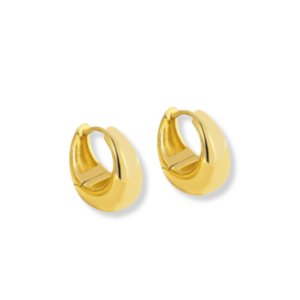 Charme hoop earrings