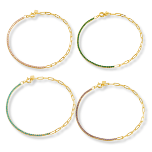 Pop tennis bracelets