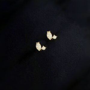 Promise stud earrings