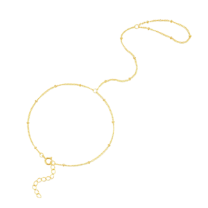 Beaded dainty Hand Chain