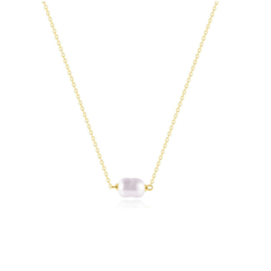 Pearl dot necklace