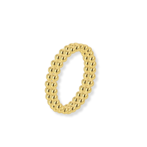 Double beaded ring
