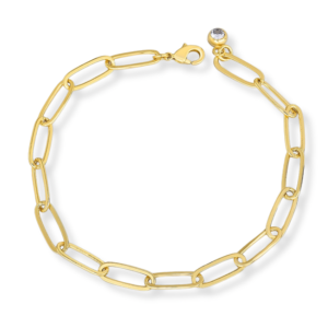 Paper clip bracelet