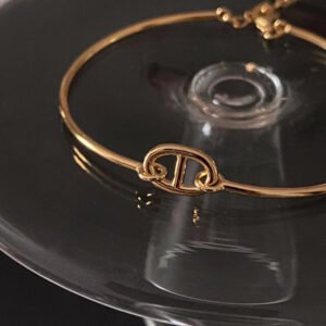 Coffee bean bangle