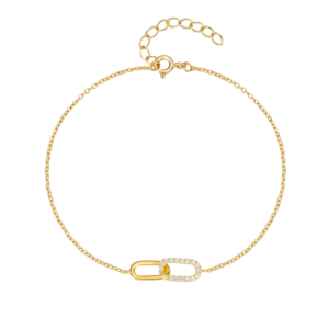 Inlay pave bracelet